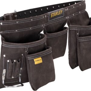 BORSA DOPPIO FODERO PORTAUTENSILI IN CUOIO STST1-80113 "STANLEY"