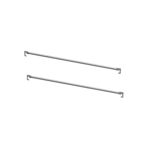 ASTA PARAPETTO ZINCATO ML. 1.00 C/GIUNTO "COMIPONT"