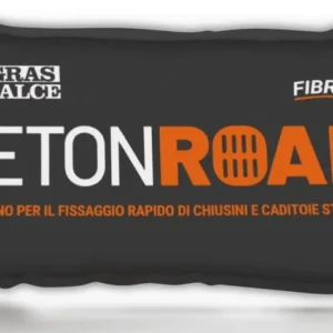 BETON ROAD KG. 20 CALCESTRUZZO FIBRATO RAPIDO NERO "GRAS CALCE"