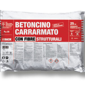 CALCESTRUZZO BETONCINO FIBRO KG.25 "SABBIE PARMA" vendita solo X bancale