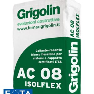 AC 08 ISOLFLEX collante-rasante per cappotto "GRIGOLIN"
