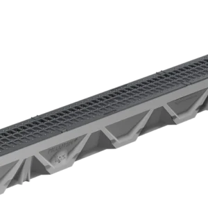 CANALE C.A. CM. 10 ML. 1 FILCOTEN LIGT C/GRIGLIA GHISA C250* H98mm