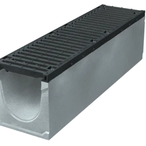 CANALE C.A.CM.10 ML1 C/BORDO GHISA SMART PRO G H190C/GRIGLIA GHISA D400*