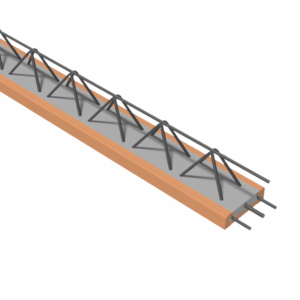 TRAVETTI BAUSTA ML. 2.60 T0 senza armatura
